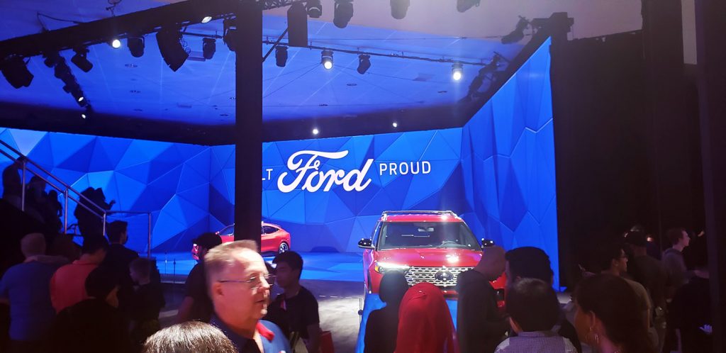 Ford's Involving 3 Wall Video Wall Made a Huge Impact