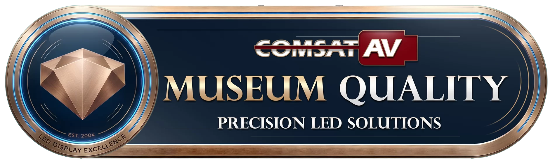 ComSat Museum Quality Badge