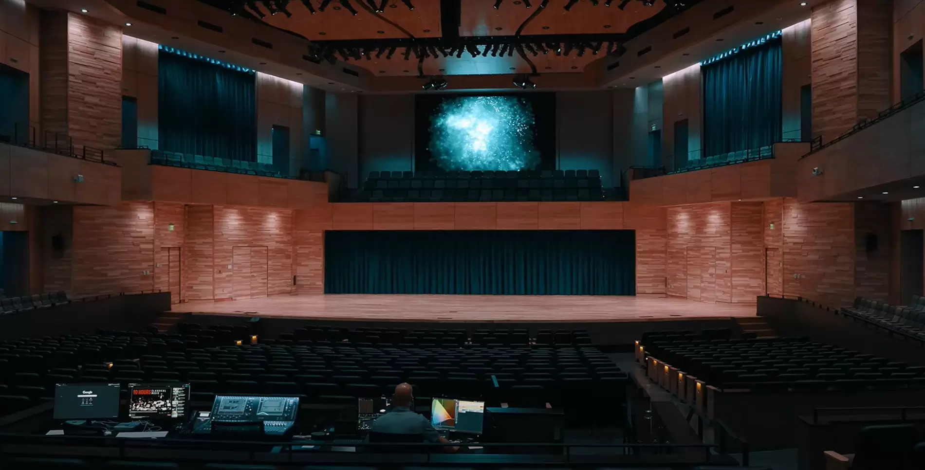 concert hall led video wall